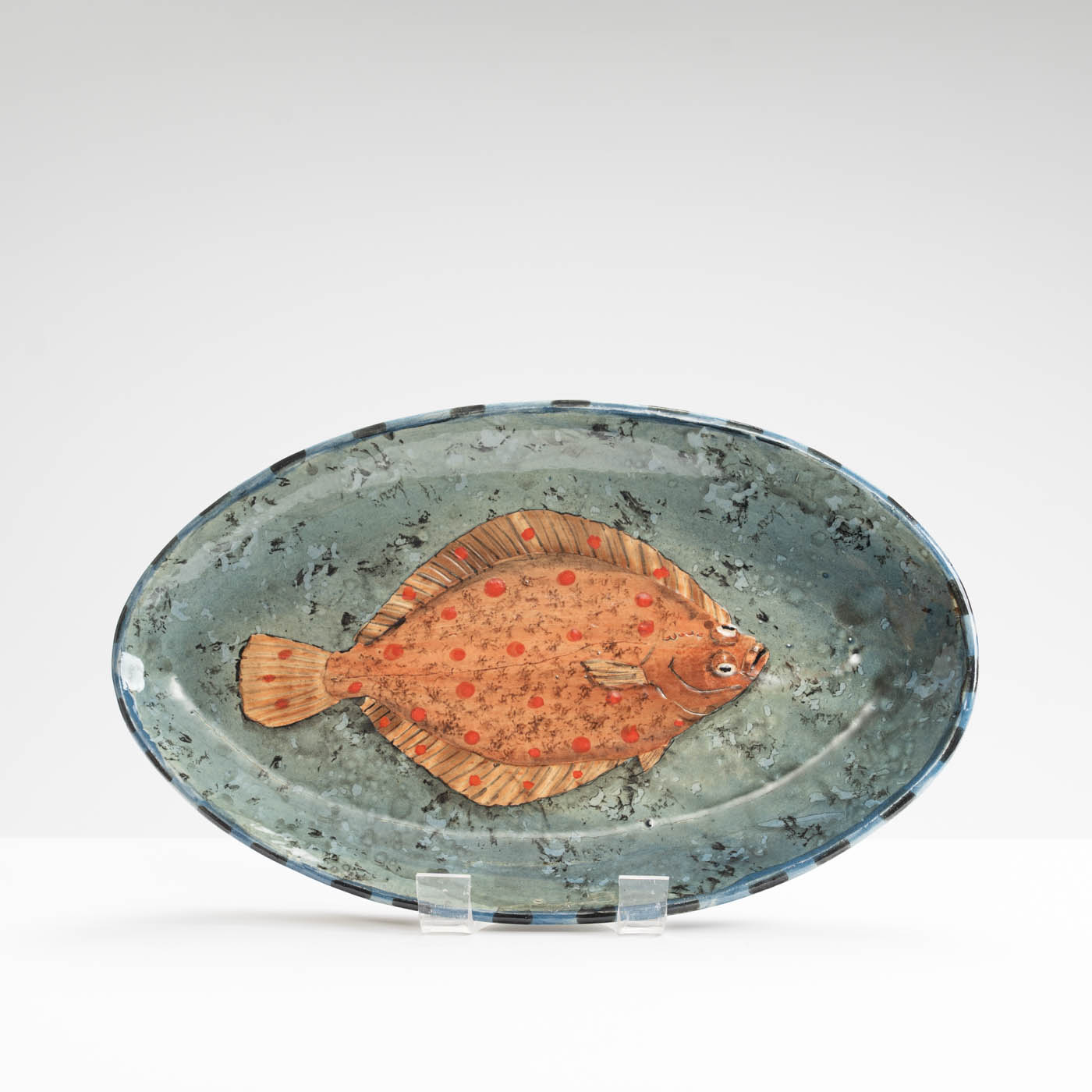 SM242Y992 Oval Dish - Flatfish