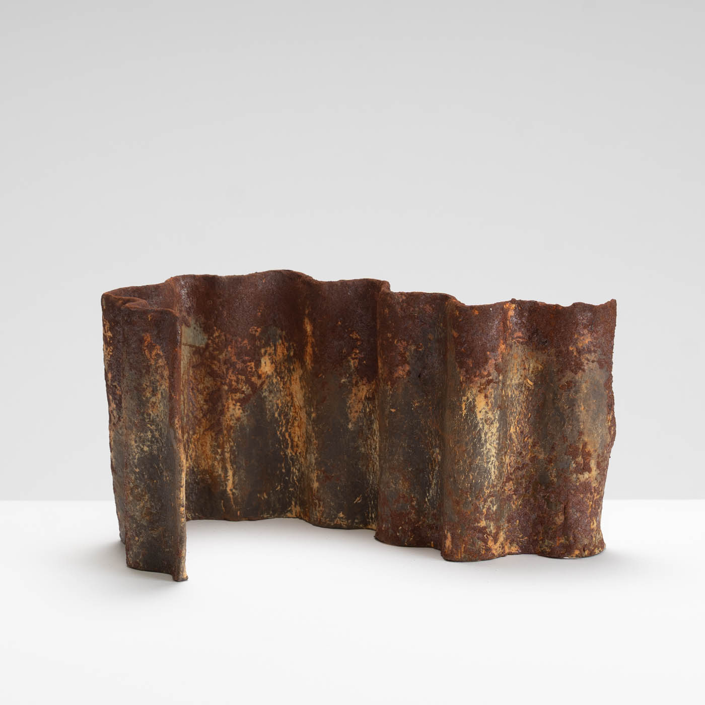 AF315Y69 Undulating Corrugated Rust