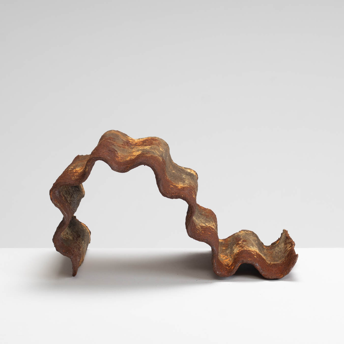 AF315Y69 Undulating Corrugated Rust