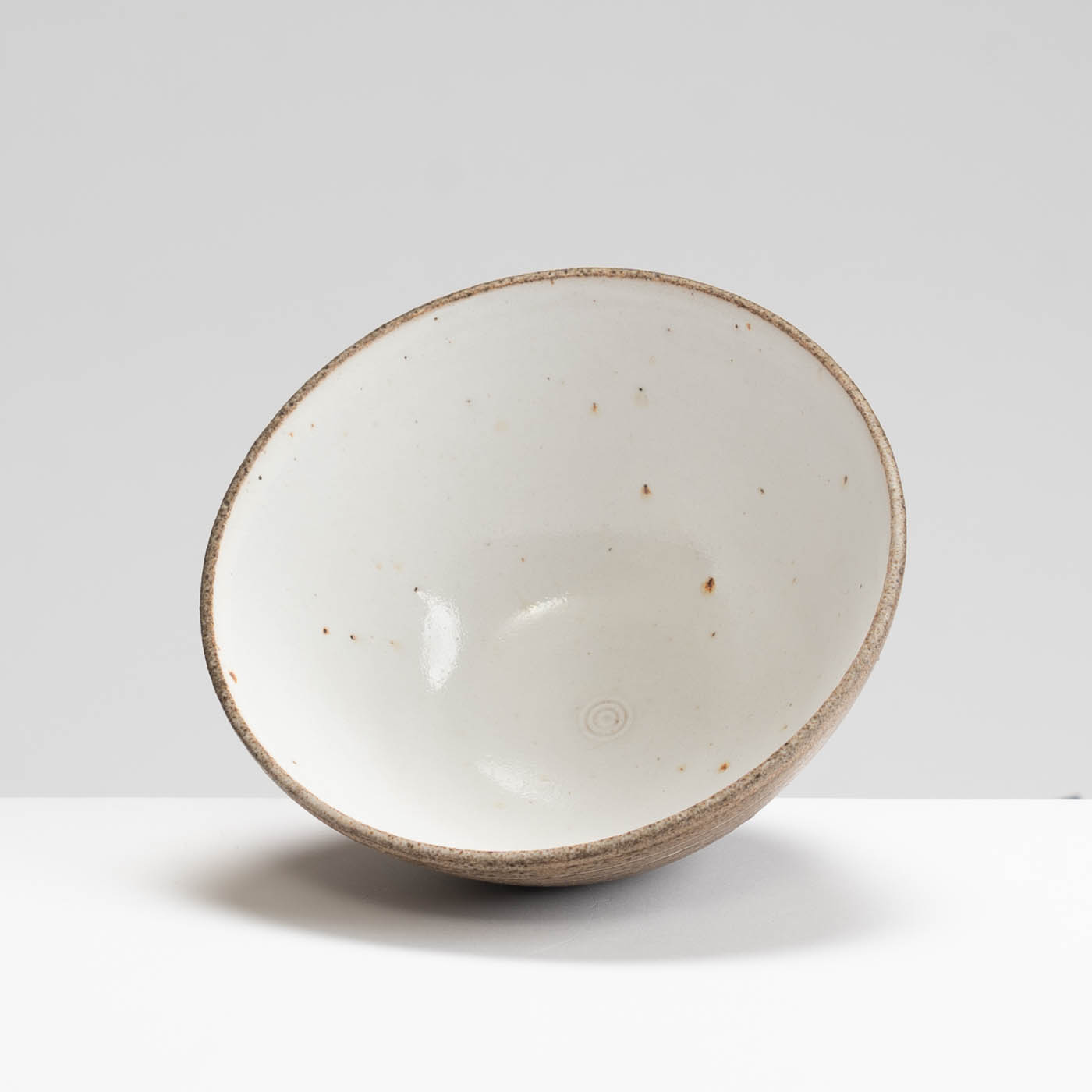 AP575Y76 Brown Stripy Small Bowl