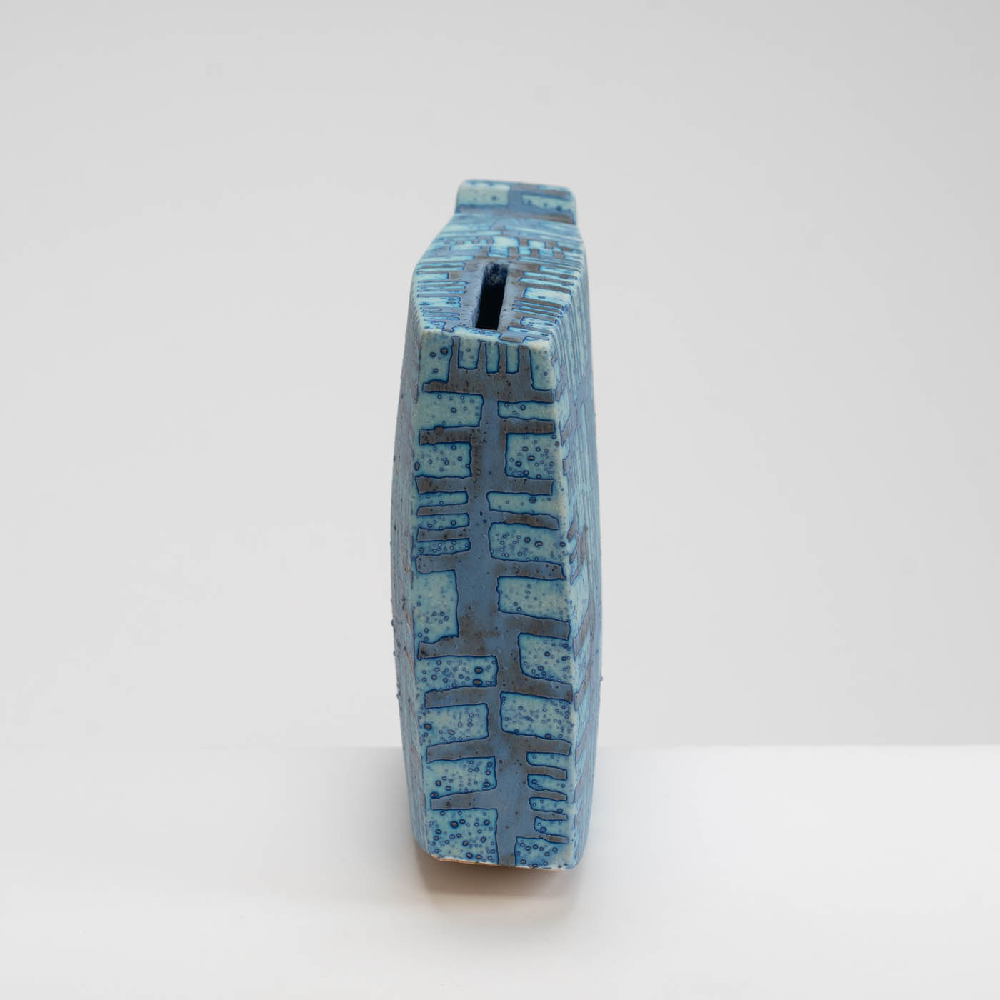PB161X708 Dark Blue Slab Vessel