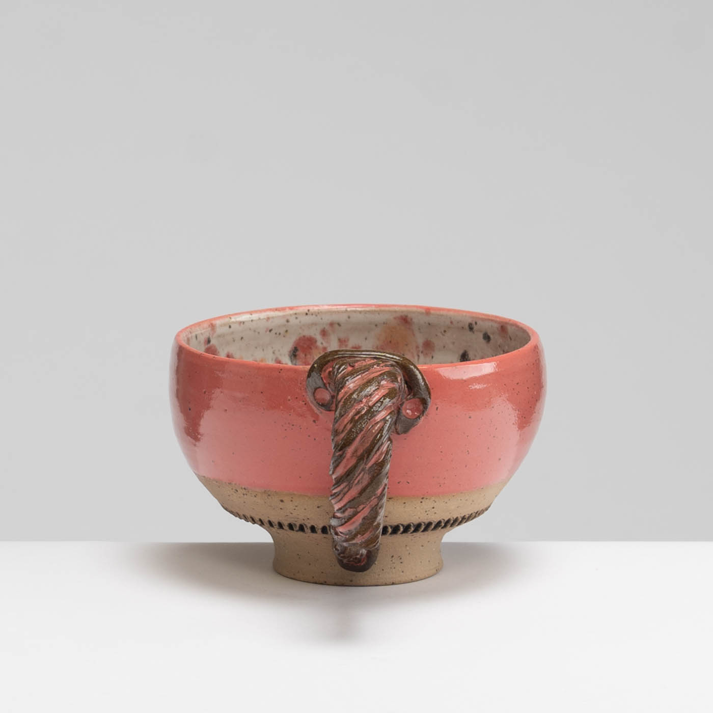 LMS469Y97 Coral Pink with Watermelon Interior Mug