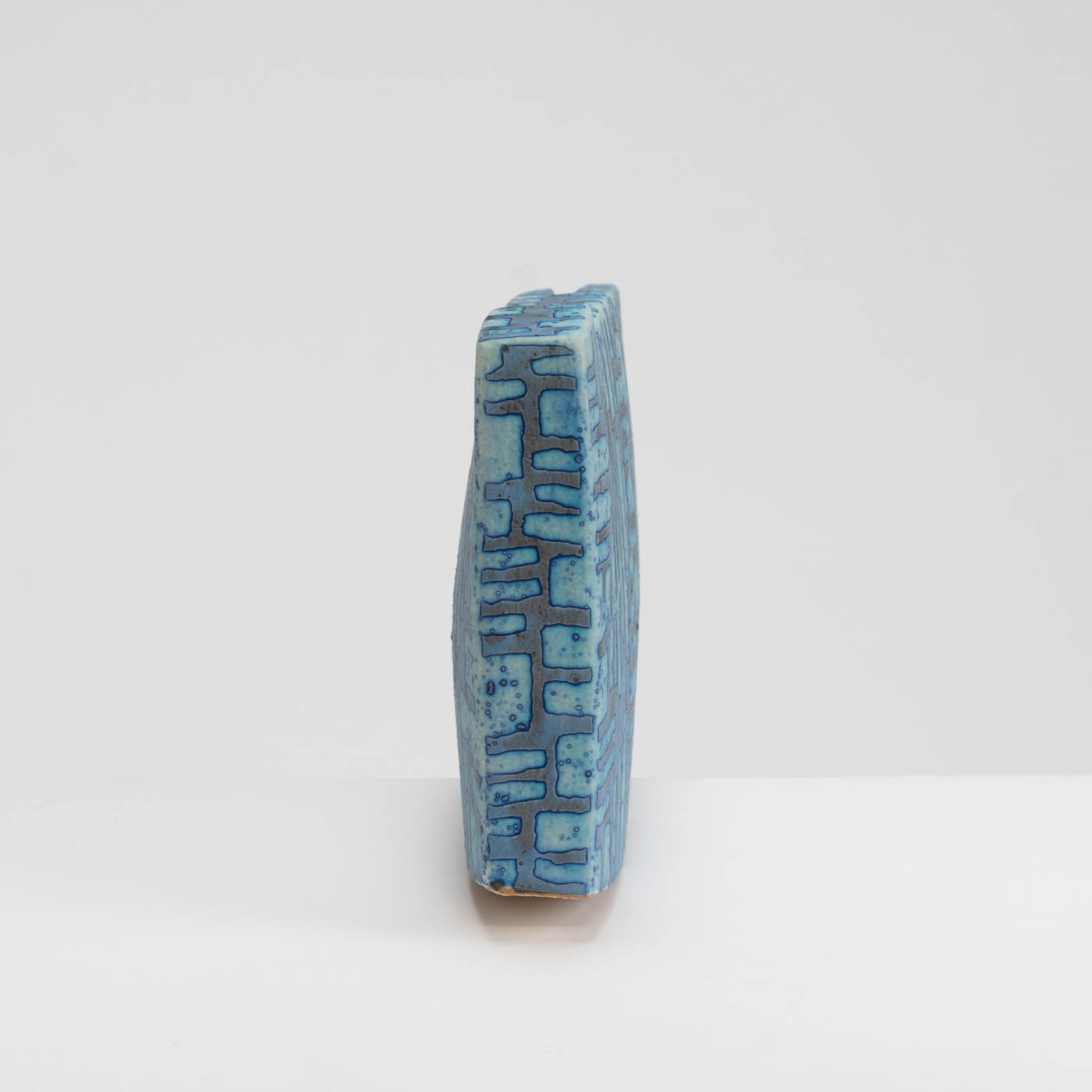 PB161X685 Small Dark Blue Slab Vessel
