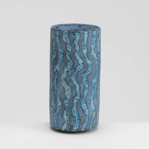 PB161X698 Dark Blue Cylinder Vessel