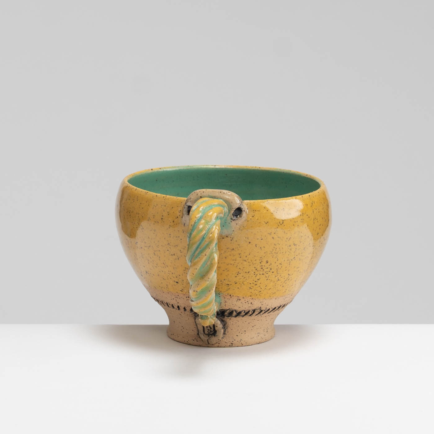 LMS469Y96 Saffron and Jade Mug