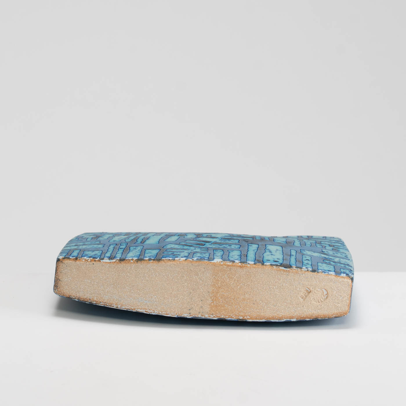 PB161X685 Small Dark Blue Slab Vessel
