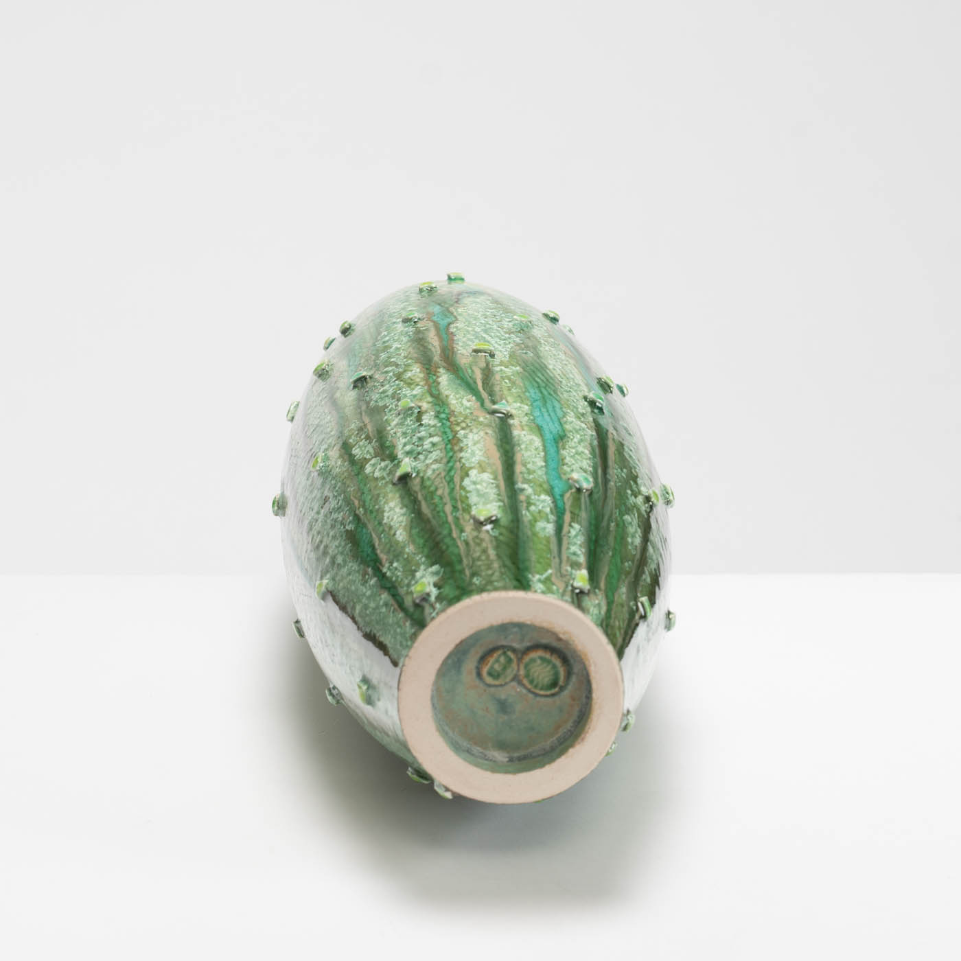 PB161X717 Tall Green Vessel
