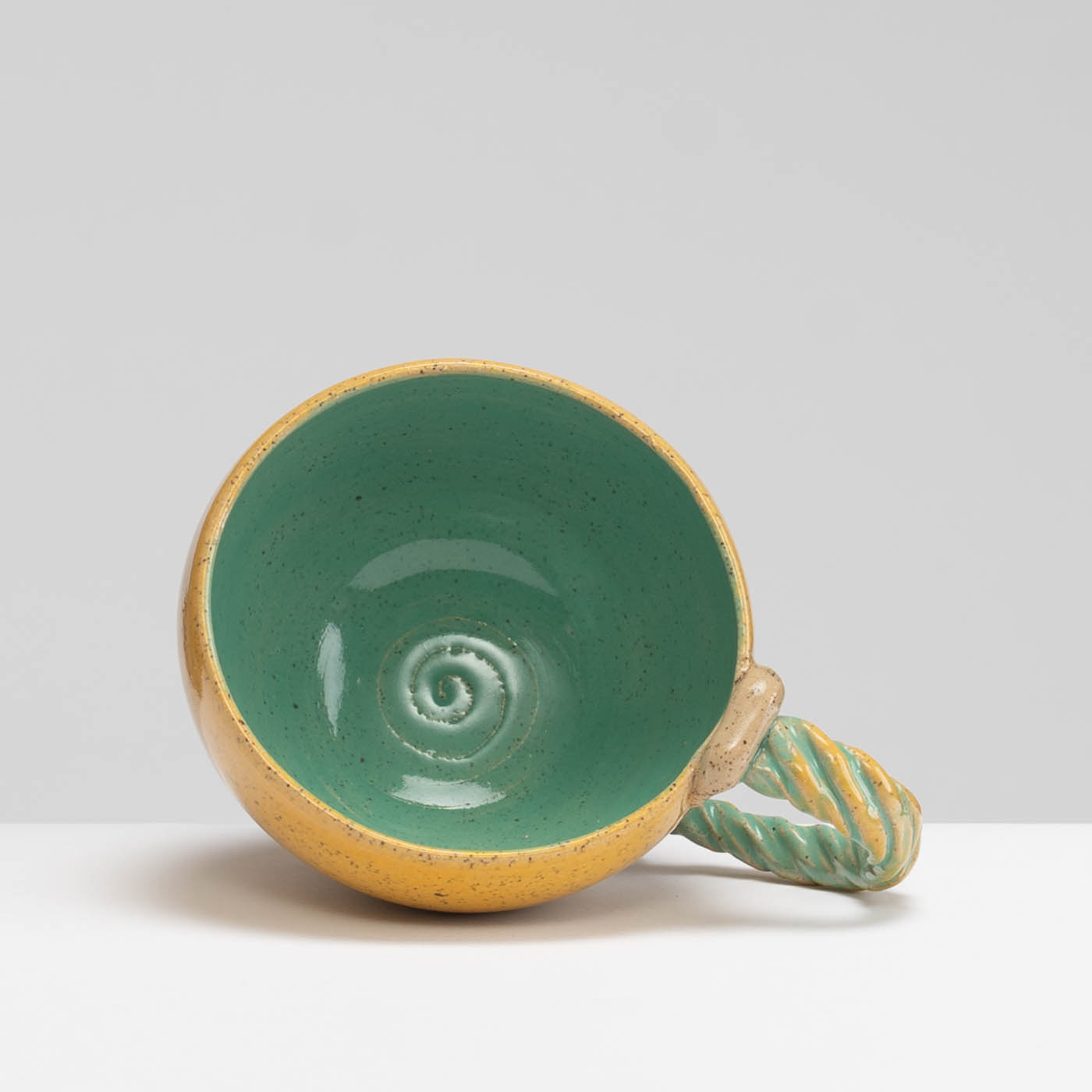 LMS469Y96 Saffron and Jade Mug