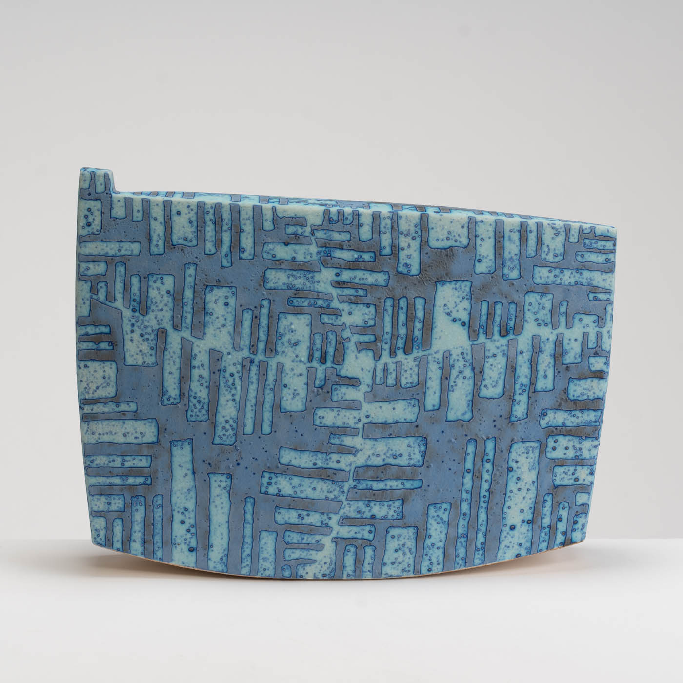 PB161X708 Dark Blue Slab Vessel