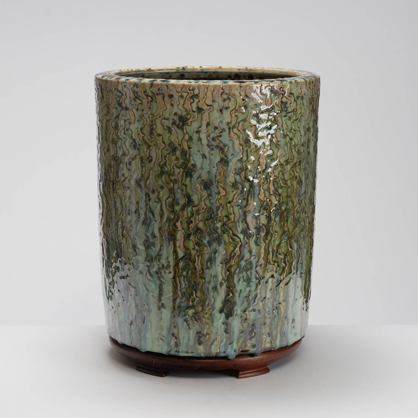 PB161X721 Extra Large Porcelain Cylinder Vessel
