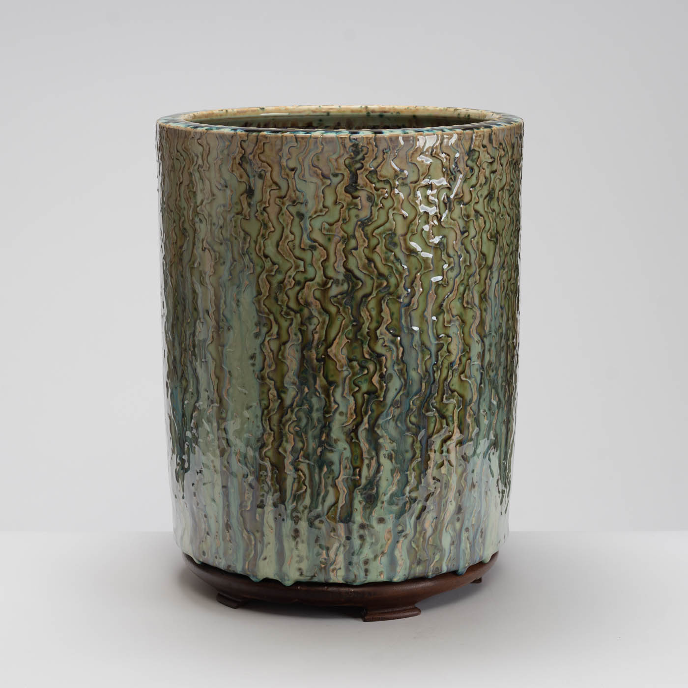 PB161X721 Extra Large Porcelain Cylinder Vessel