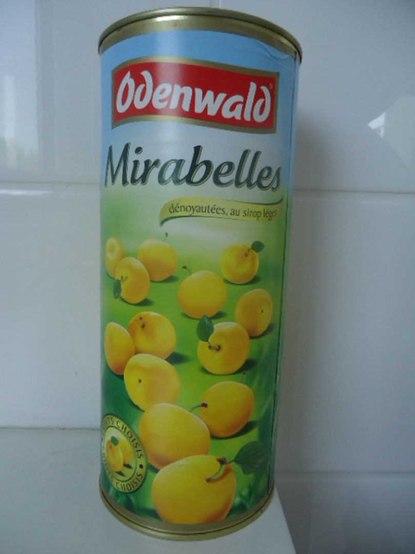 Mirabelles dénoyautées au sirop léger - JIC LA PULPE - Boîte 2/1