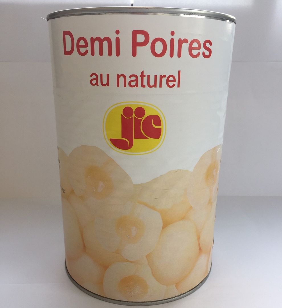 Poires au naturel - JIC LA PULPE - Boite 5/1