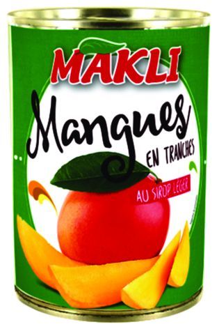 Mangues au sirop léger - MAKLI - Boite 1/2