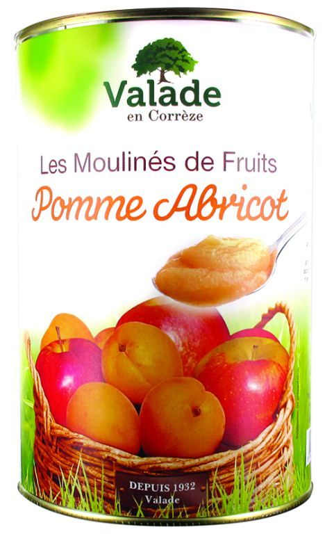 Spécialité de pommes et abricots - VALADE - Boite 5/1