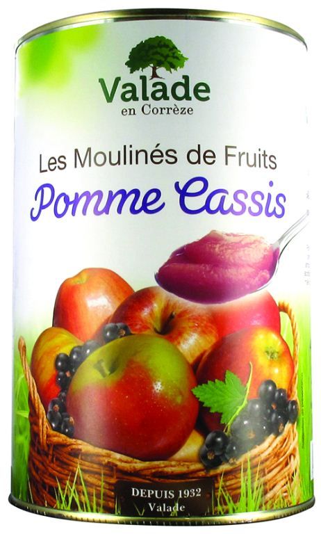 Dessert de pommes et cassis - VALADE - Boite 5/1