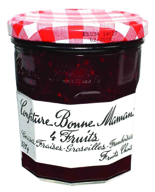 Confiture 4 fruits - BONNE MAMAN - Pot de 370 g