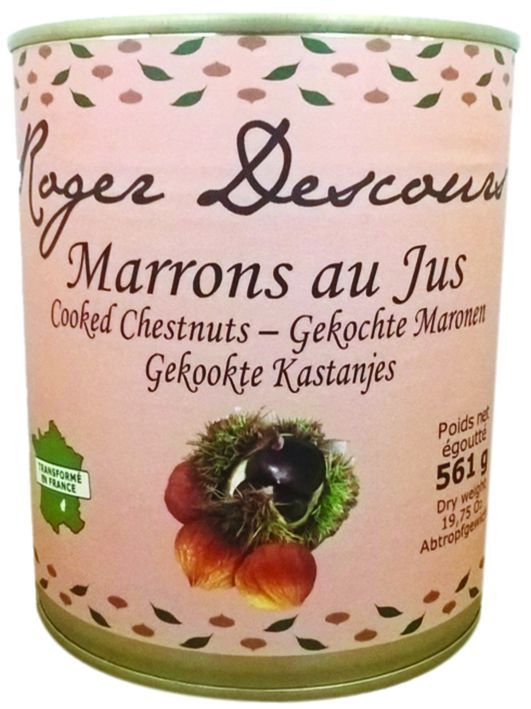 Marrons entiers - ROGER DESCOURS - Boite 4/4