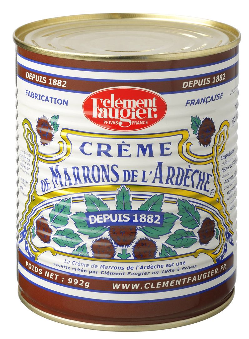 Crème de marrons vanillée de l'Ardèche AOP - CLEMENT FAUGIER - Boite 4/4