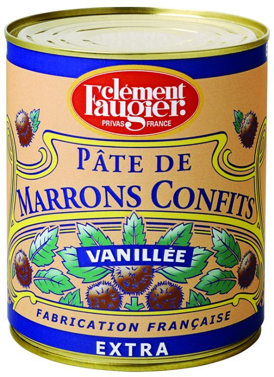 Pâte de marrons confits vanillée - CLEMENT FAUGIER - Boite 4/4