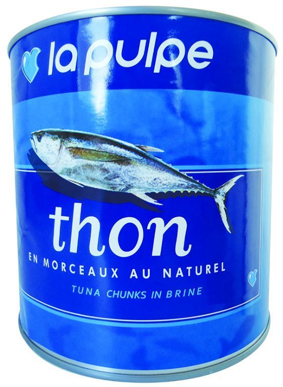 Thon en morceaux au naturel - LA PULPE - Boite 3/1