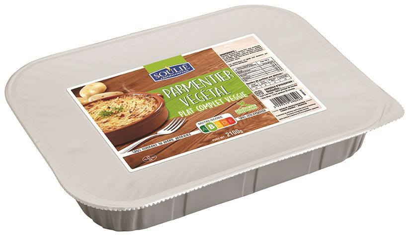 Parmentier végétal - SOULIE - Carton de 4 plateaux