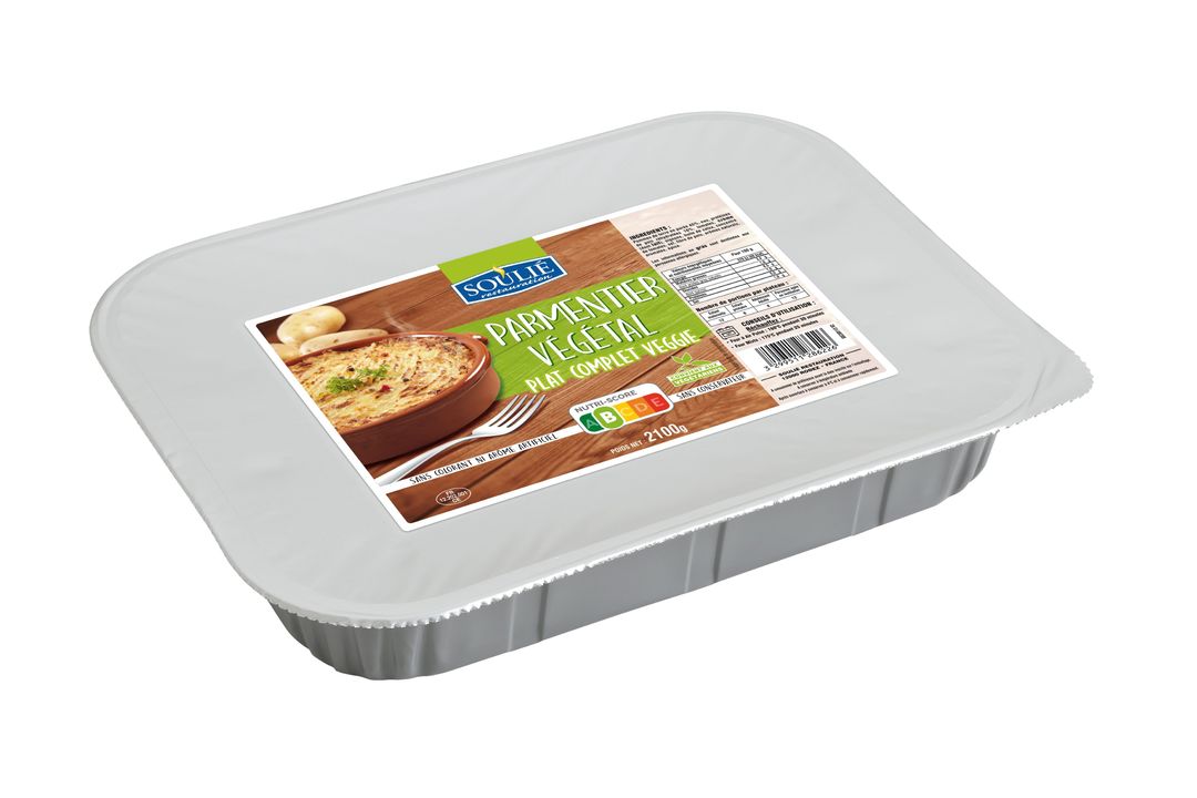 Parmentier végétal - SOULIE - Carton de 4 plateaux