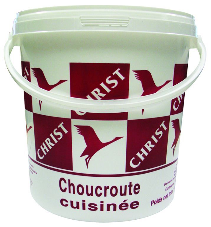 Choucroute cuisinée - CHARLES CHRIST - Seau de 10 kg