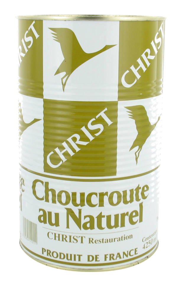 Choucroute au naturel - CHARLES CHRIST - Boite 5/1