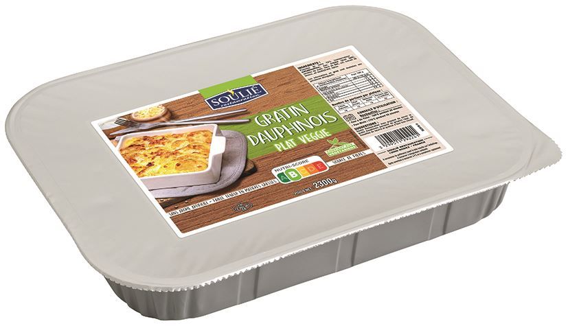 Gratin dauphinois - SOULIE - Carton de 4 plateaux