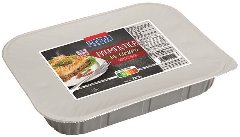 Parmentier de canard - SOULIE - Plateau de 2,2 kg