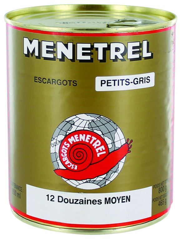 Escargots petits-gris - MENETREL - Boite 4/4