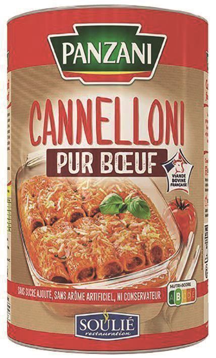 Cannelloni pur boeuf - PANZANI - Boite 5/1