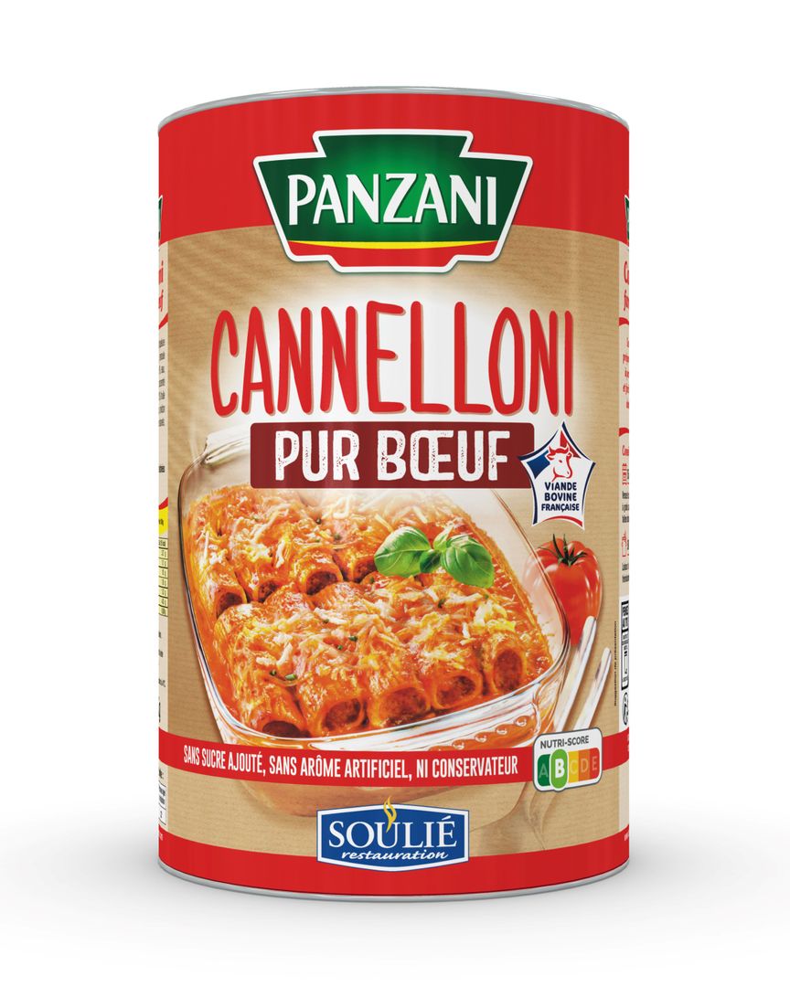 Cannelloni pur boeuf - PANZANI - Boite 5/1