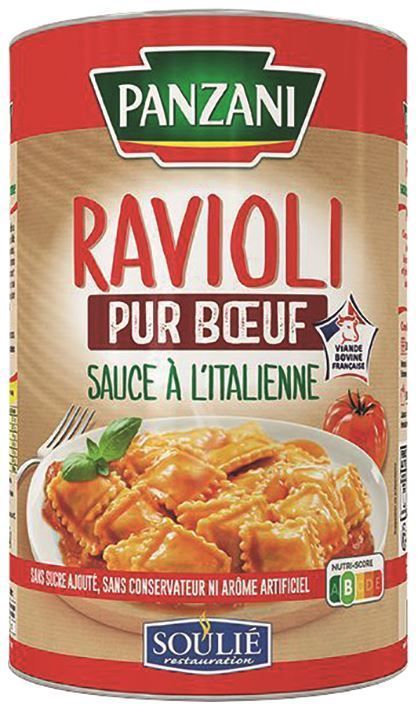 Ravioli pur boeuf sauce italienne - PANZANI - Boîte 5/1