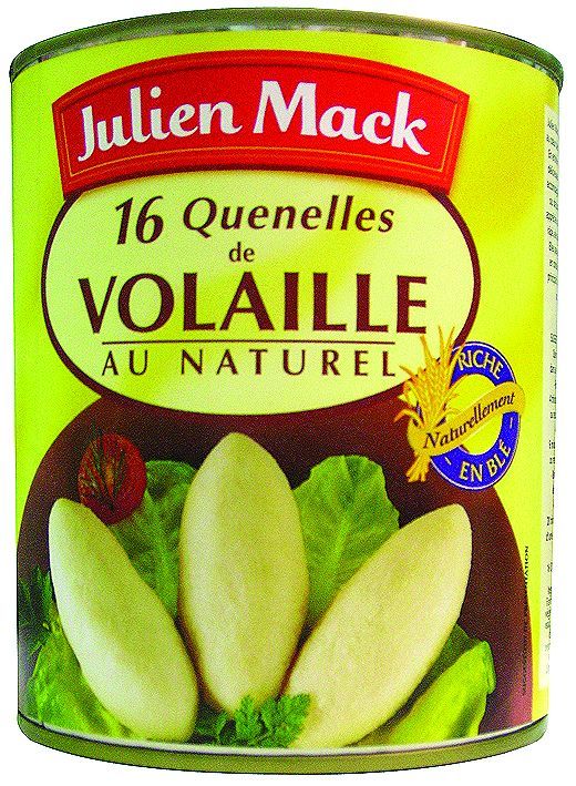 Quenelles de volaille au naturel - MACK - Boite 4/4