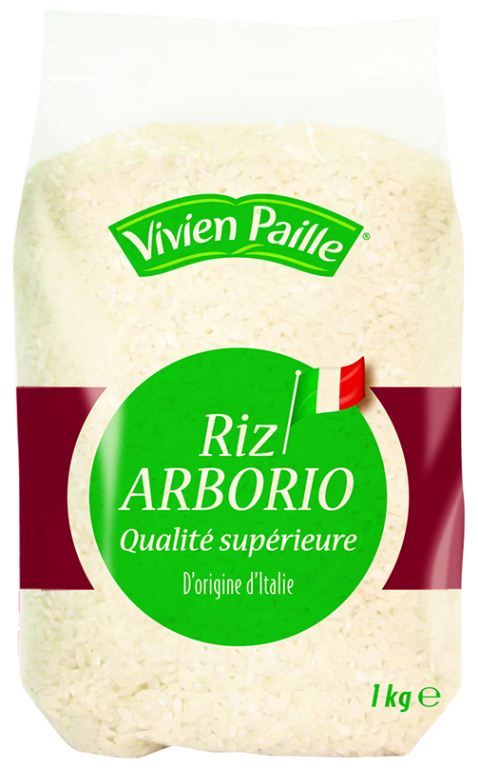 VIVIEN PAILLE Riz spcial risotto 1kg pas cher 