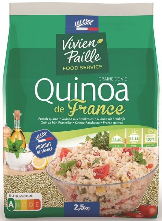 Quinoa blond de France CE2 - VIVIEN PAILLE - Sac de 2,5 kg