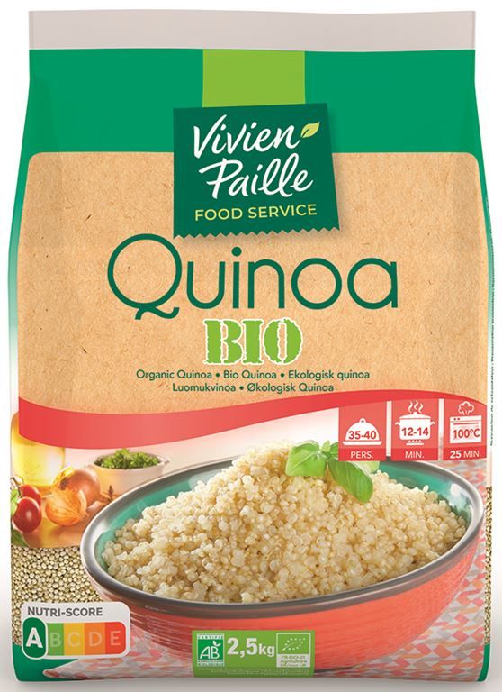 Quinoa Bio - VIVIEN PAILLE - Sac de 2,5 kg