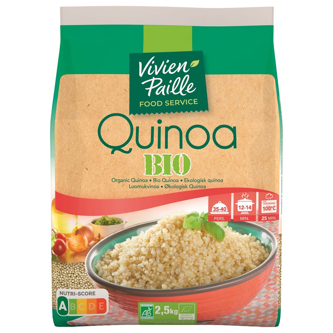 Quinoa Bio - VIVIEN PAILLE - Sac de 2,5 kg