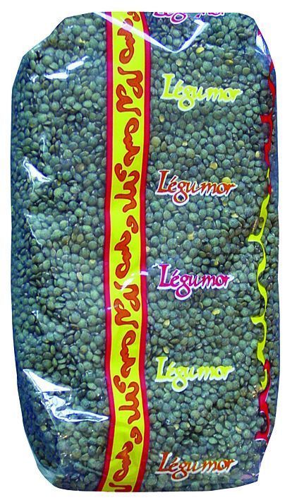 Lentilles vertes - LEGUMOR - Sachet de 1 kg