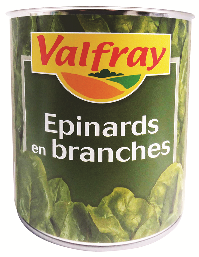 Épinards en branches - VALFRAY - Boite 4/4