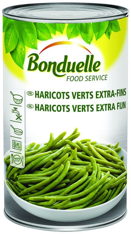 Haricots verts extra fins CE2 - BONDUELLE - Boite 5/1