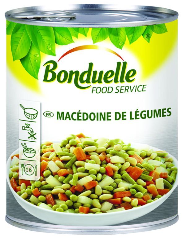 Macédoine de légumes - BONDUELLE - Boite 4/4
