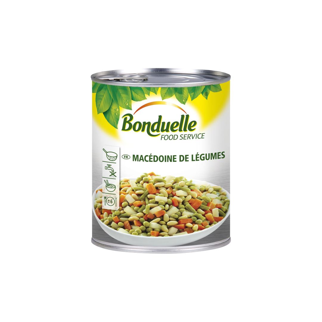 Macédoine de légumes - BONDUELLE - Boite 4/4