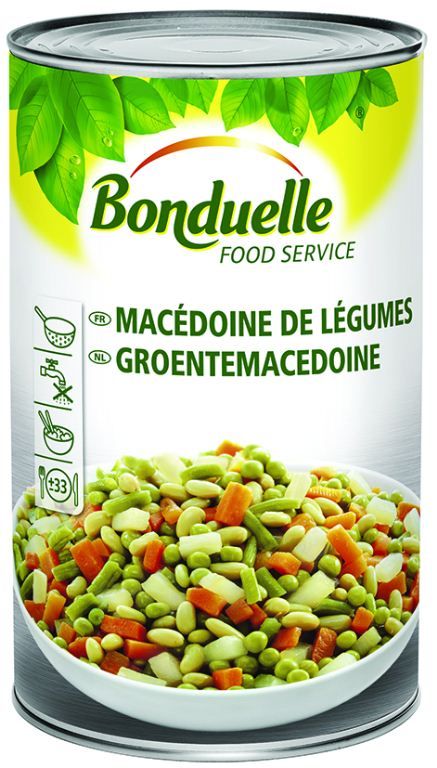 Macédoine de légumes - BONDUELLE - Boite 5/1