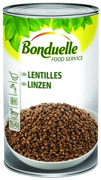 Lentilles - BONDUELLE - Boite 5/1