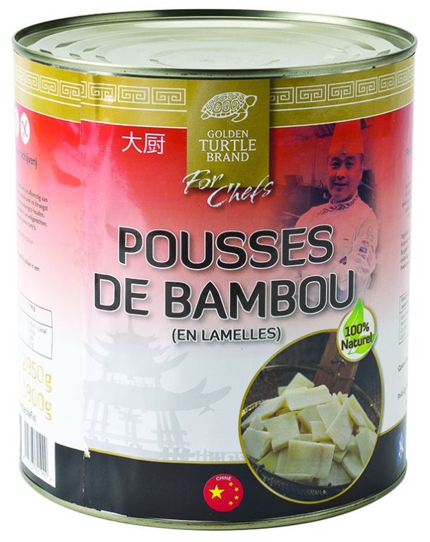 Pousses de bambou en lamelles - TURTLE CHEF - Boite 3/1