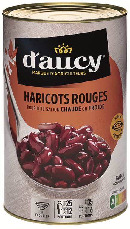 Haricots rouges - D'AUCY - Boite 5/1