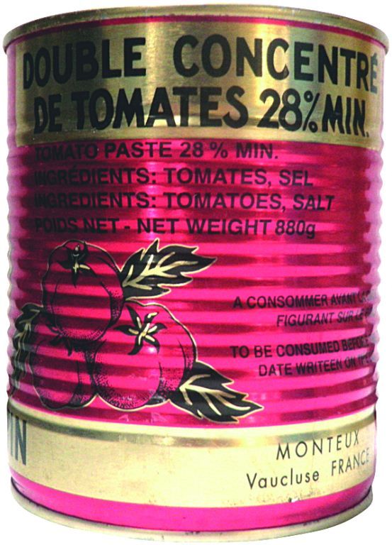 Tomates concentrées 28% - LOUIS MARTIN - Boite 4/4